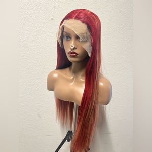 Hair blend T frontal lace wig